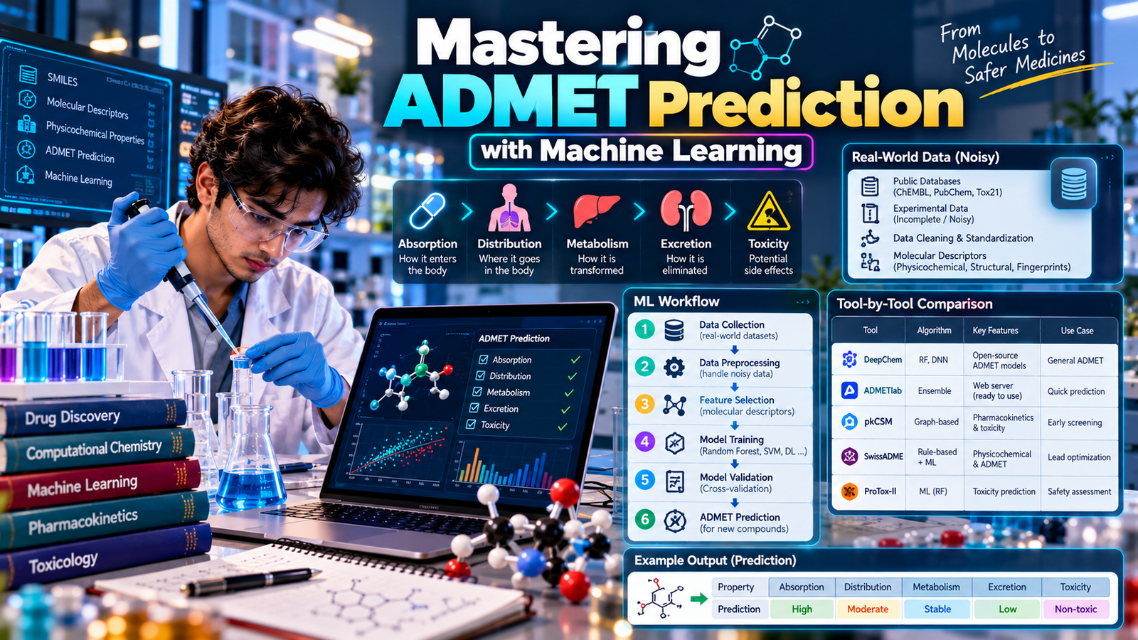 Mastering ADMET Prediction with Machine Learning