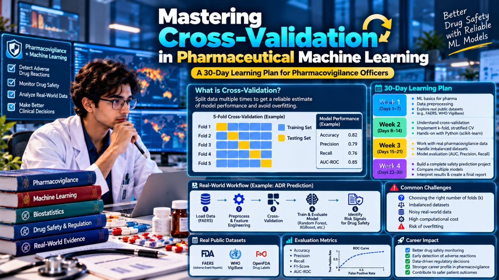Mastering Cross-Validation in Pharmaceutical Machine Learning