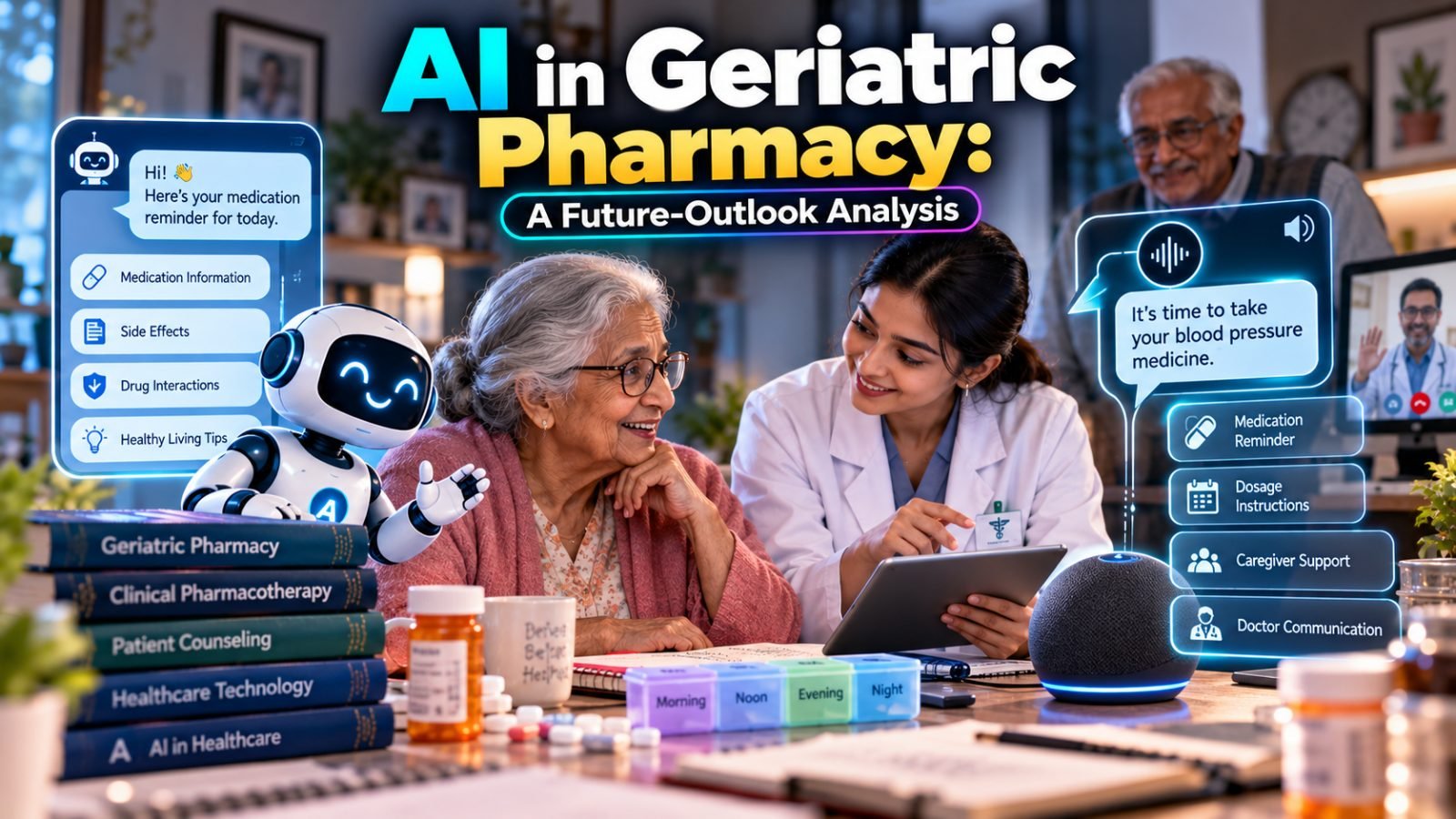 AI in Geriatric Pharmacy: A Future-Outlook Analysis