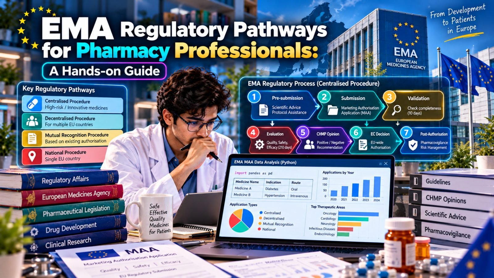 EMA Regulatory Pathways for Pharmacy Professionals: A Hands-on Guide