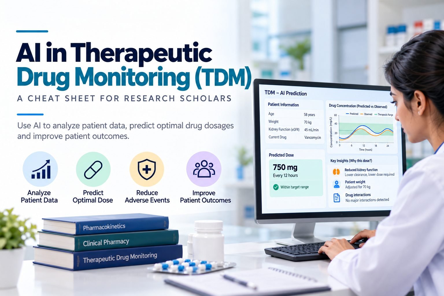 AI in Therapeutic Drug Monitoring: A Cheat Sheet
