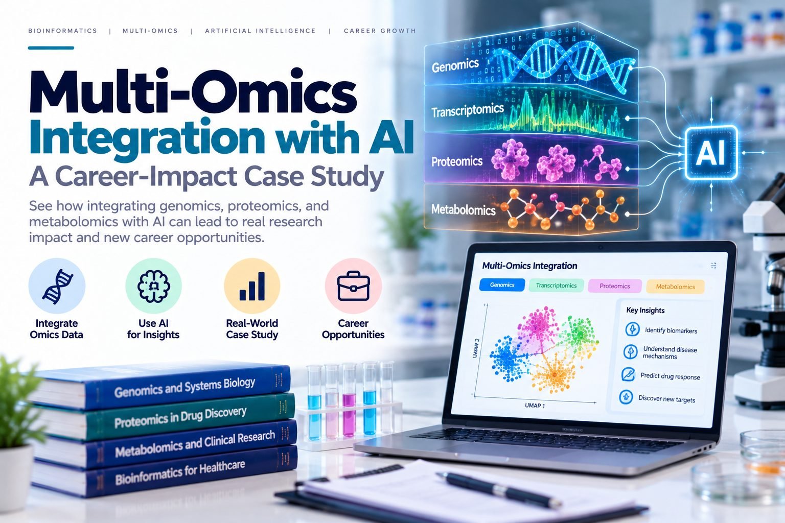 Multi-Omics Integration with AI: A Career-Impact Case Study