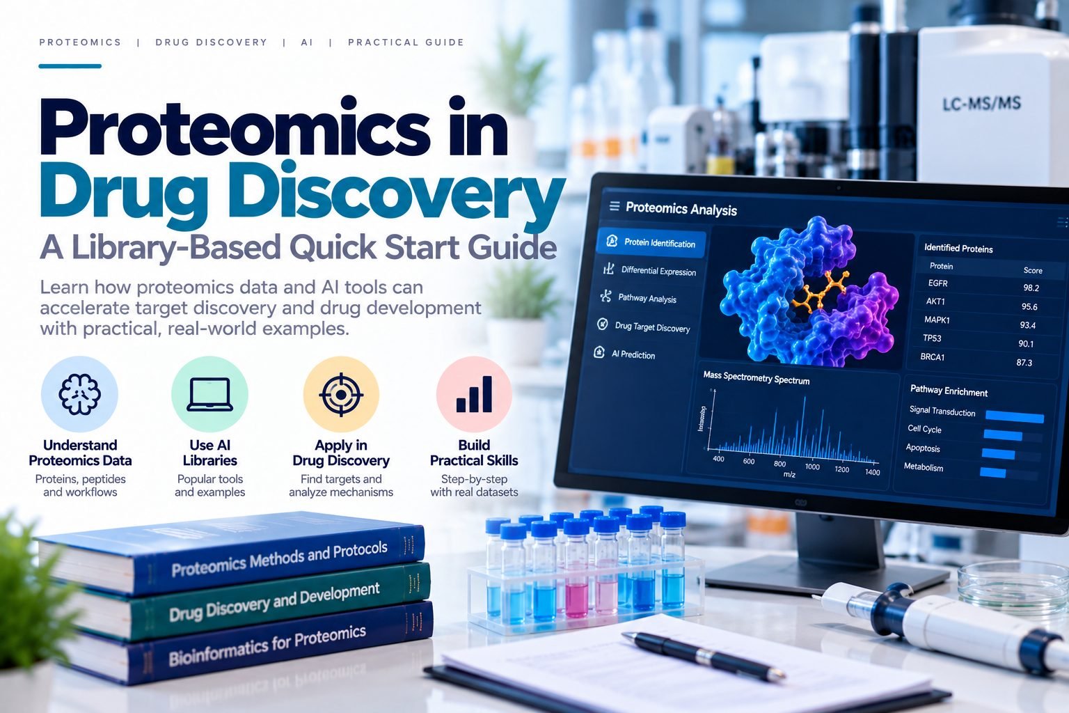 Proteomics in Drug Discovery: A Library-Based Quick Start Guide