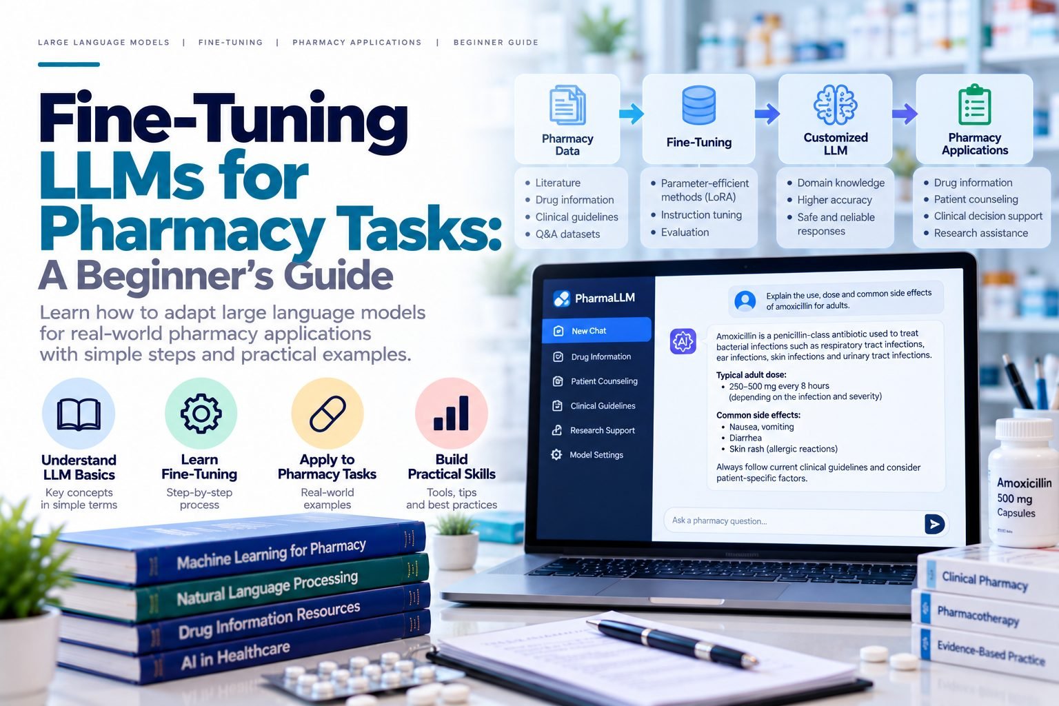 Fine-Tuning LLMs for Pharmacy Tasks: A Beginner's Guide