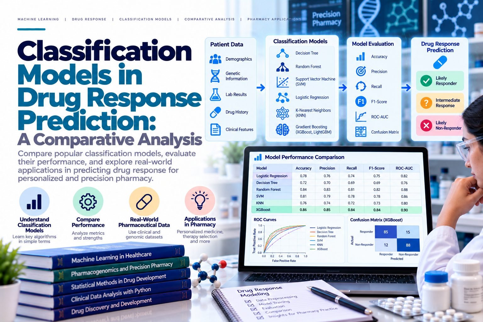 Classification Models in Drug Response Prediction: A Comparative Analysis